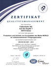 Zertifikat Qualitätsmanagement