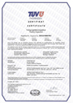TÜV Thüringen Certificate
