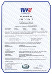 TÜV Thüringen Сертификат
