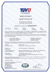 TÜV Thüringen Certificat